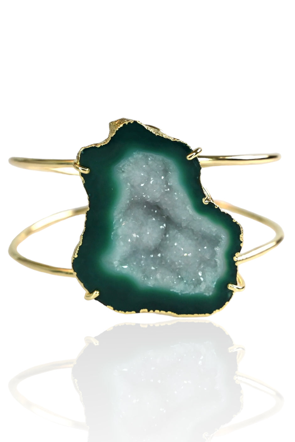 Selena Signature Teal Geode Cuff Bracelet