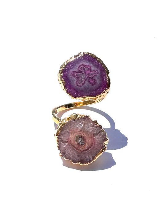 Alani Solar Geode Ring